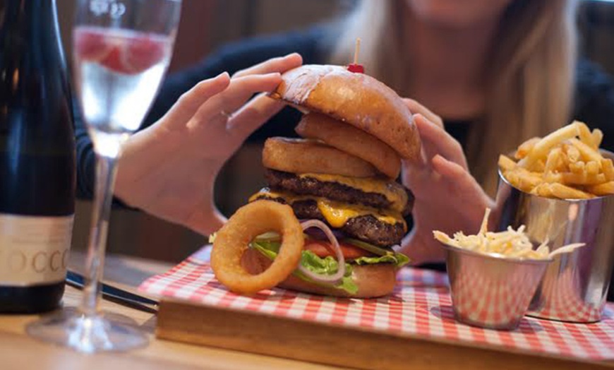 Image 2: Burger & Fries at Tribeca, Glasgow