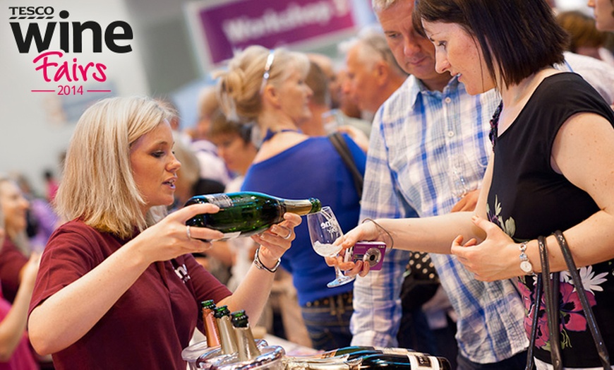 Image 1: Tesco Wine Fair Ticket