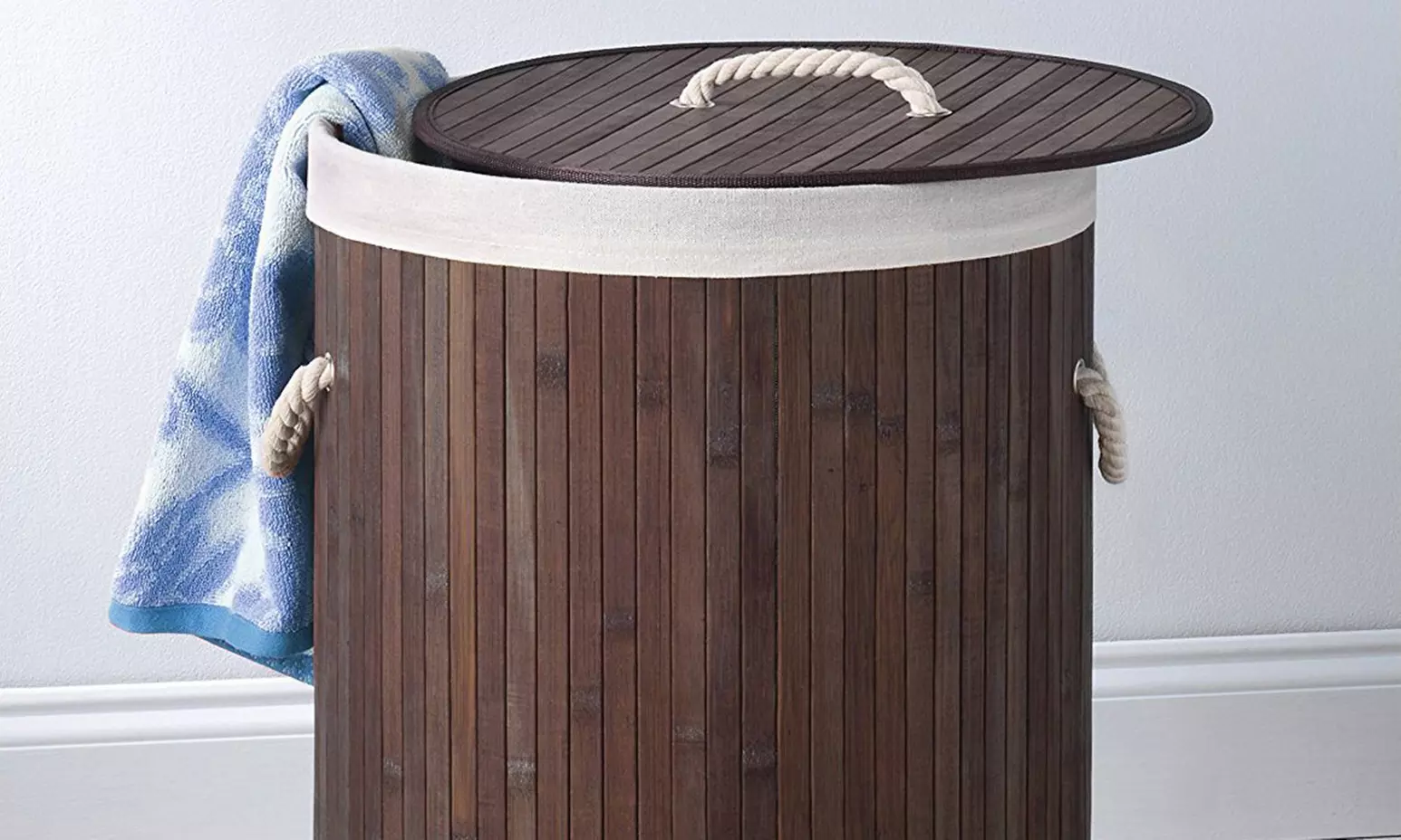 Cesto Portabiancheria In Bambù