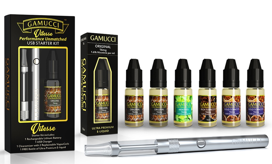 Image 2: Gamucci Vitesse E-Cigarette Kit
