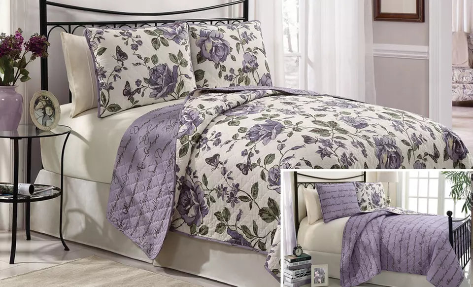 Bella 3-Piece Reversible Quilt Set from $34.99–$39.99 - Second Medium