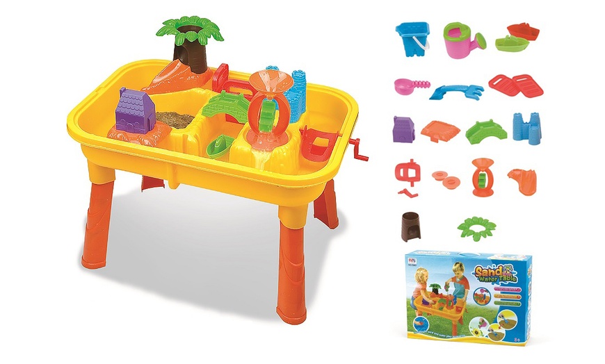 Image 7: Sand and Water Play Table Sets