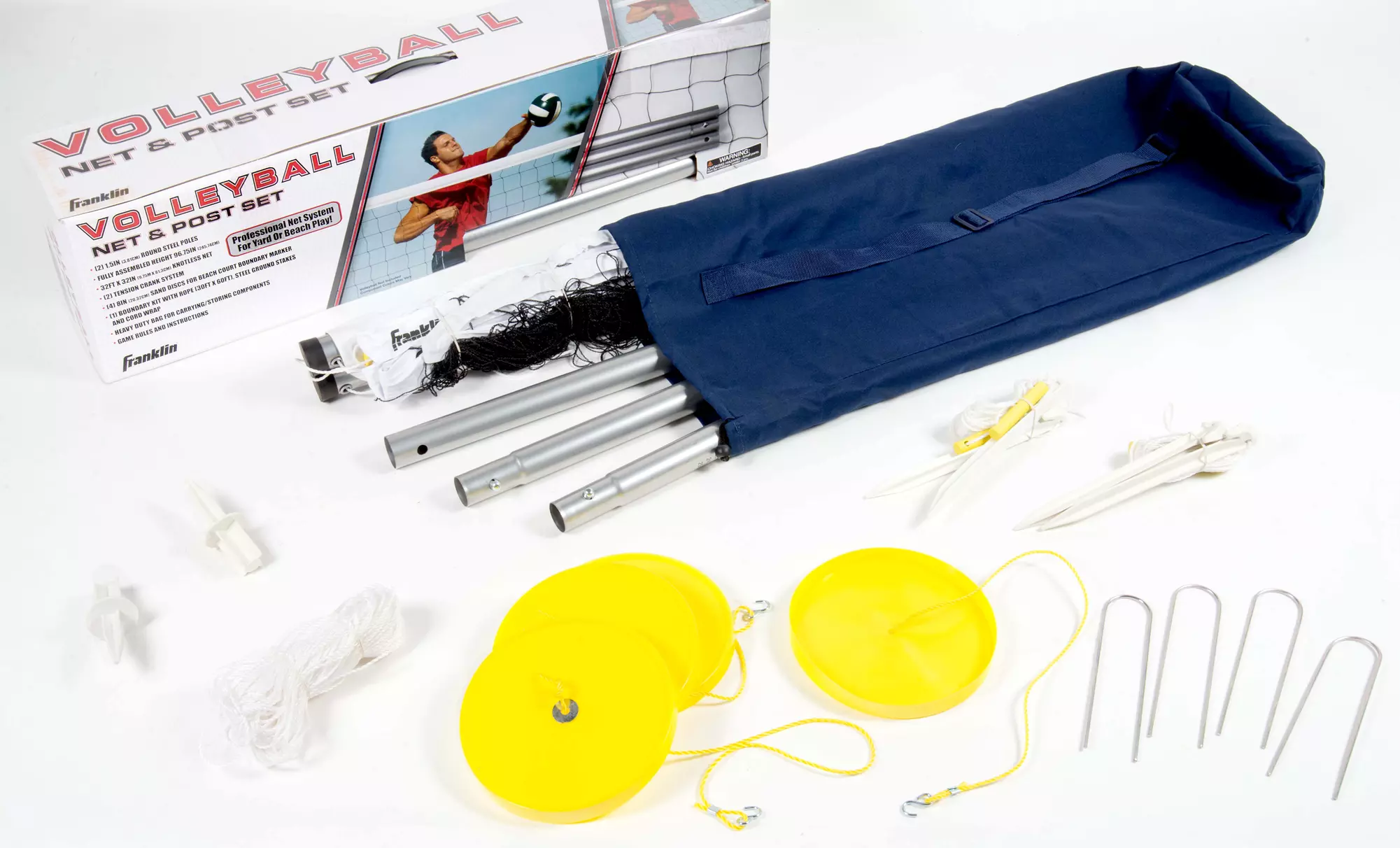 Franklin Volleyball Set. Free Returns. - Second Medium