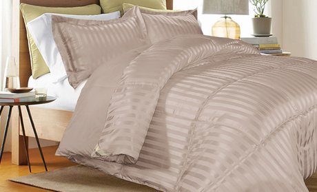 Kathy Ireland Reversible Down-Alt. Comforter Set