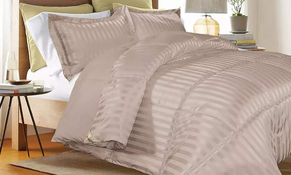 Kathy Ireland Reversible Down-Alternative Comforter Set (3-Piece) - Primary Image