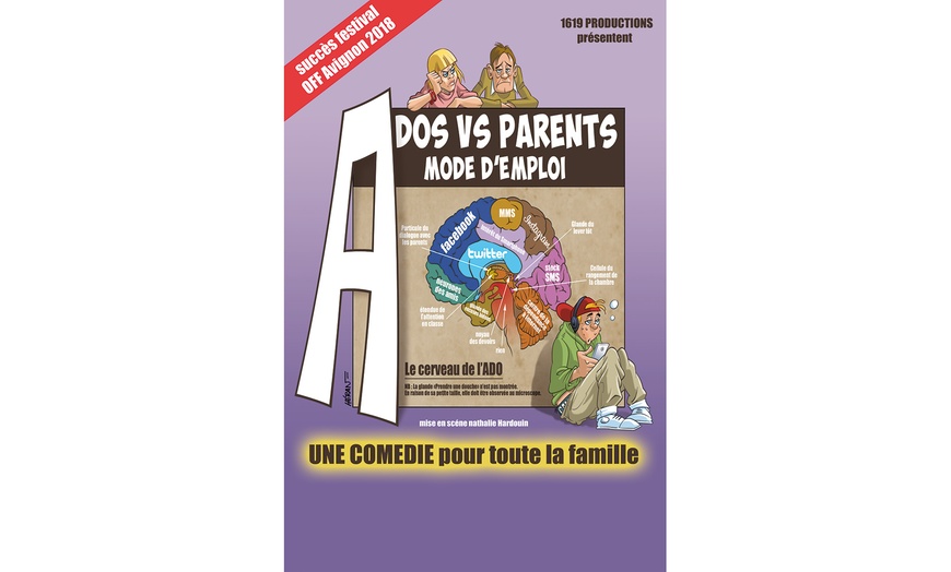 Image 1: Billets pour "Ados vs parents - Mode d'emploi" au Theatre Victoire