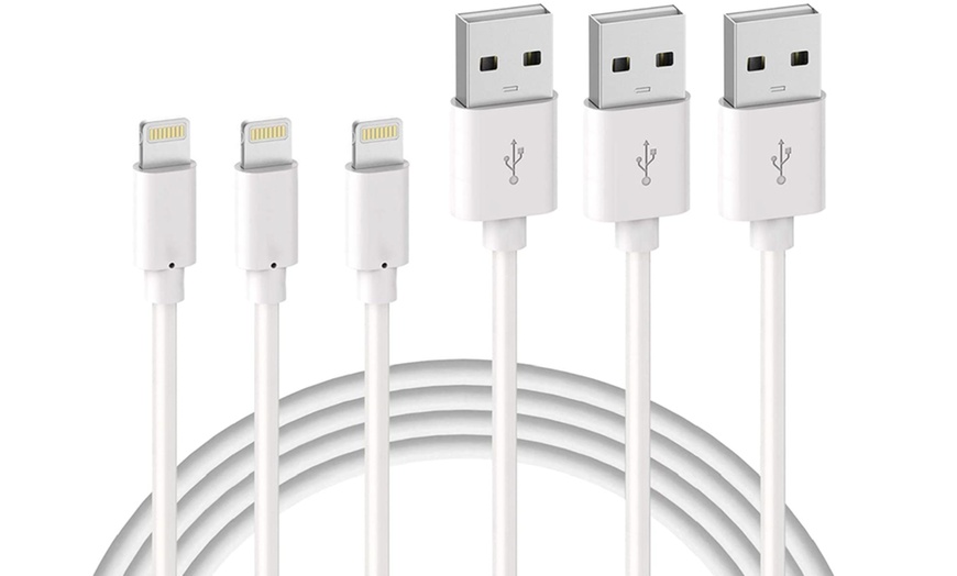 One, Two or Three USB Charging Cables for iPhones | Groupon