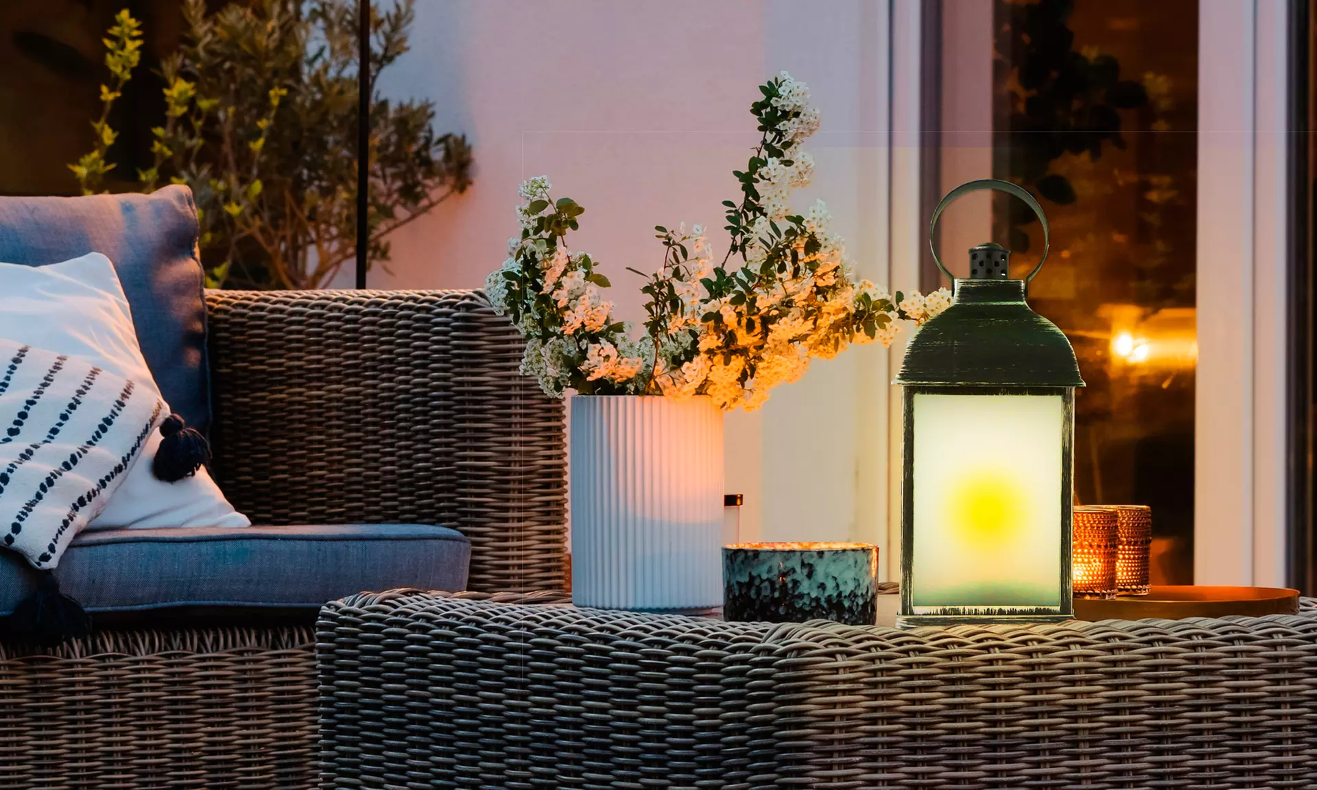 1 ou 2 lanternes avec effets flammes - Image 6