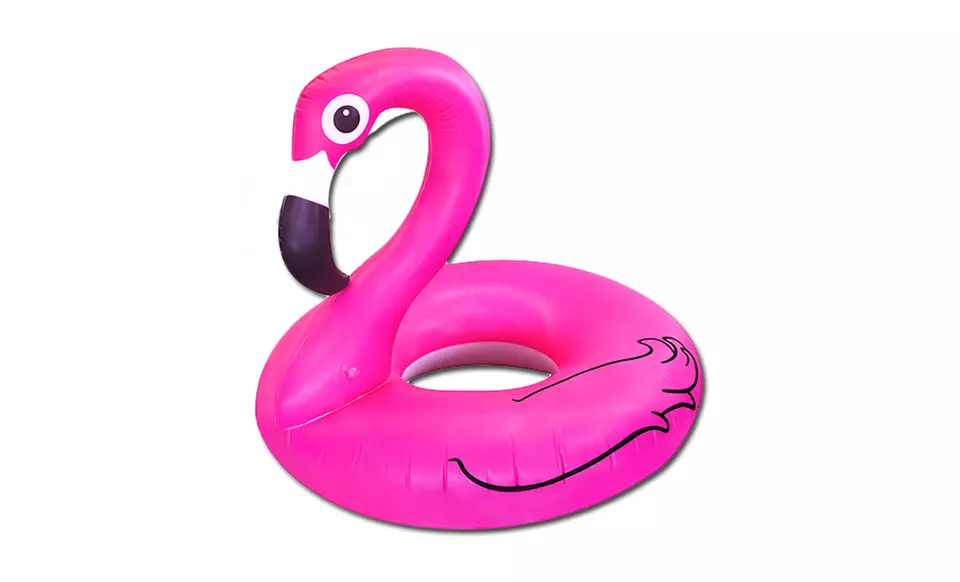 Big Mouth Toys Pink-Flamingo Pool Float - Primary Image