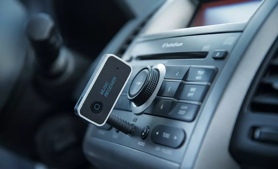 iSunnao Bluetooth 4.1 Car Kit Wireless Music Audio Receiver - Primary Image