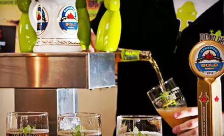 Brewery-Tour Package for One, Two, or Four at Dead Frog Brewery (Up to 57% Off) - Primary Image