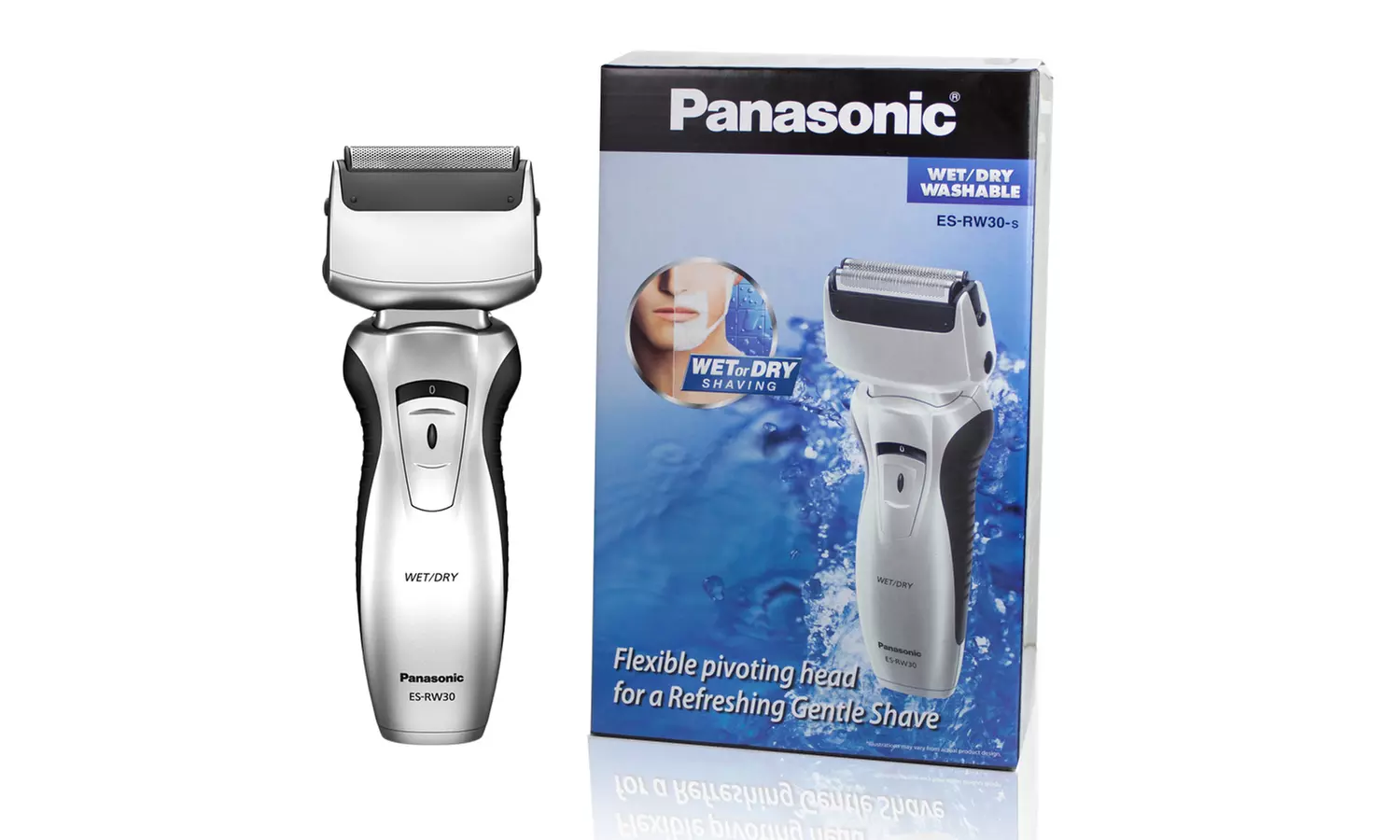 Panasonic ES-RW30-S Dual-Blade Electric Razor - Primary Image