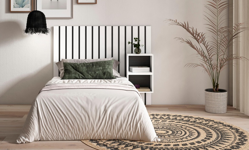 Image 21: Tête de lit en bois