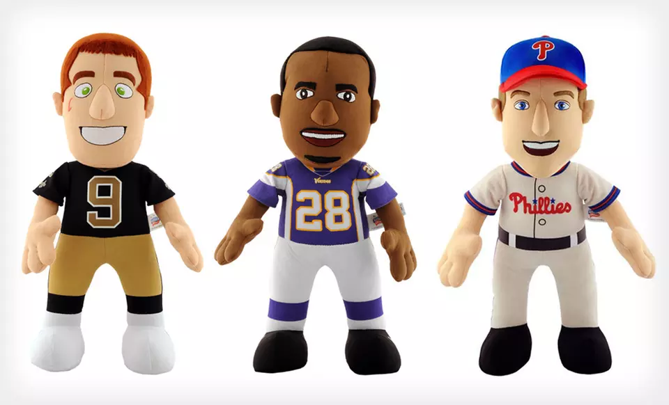 $15 for an MLB or NFL Bleacher Creature Plush Doll ($21.99 List Price). 32 Options Available. Free Shipping. - Second Medium