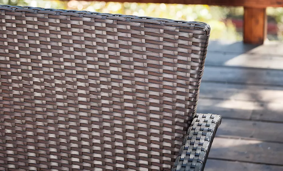 Clearwater 4-Piece Outdoor Wicker Sofa Set - Second Medium