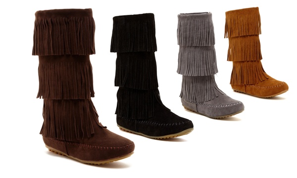 Shoes of clearance soul fringe boots