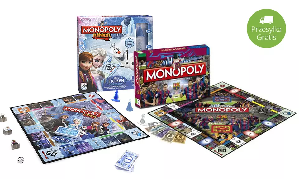 Od 36,90 zł: ekonomiczna gra planszowa Monopoly w 1 z 11 oryginalnych wydań (do -60%) - Primary Image