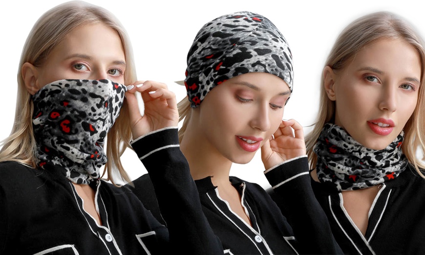 Image 3: Scarf Face Covering