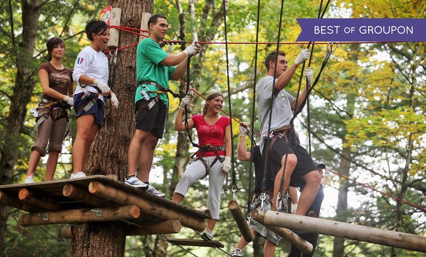 Image 1: Admission to Orlando's Most Thrilling Tree Top Obstacle Adventure