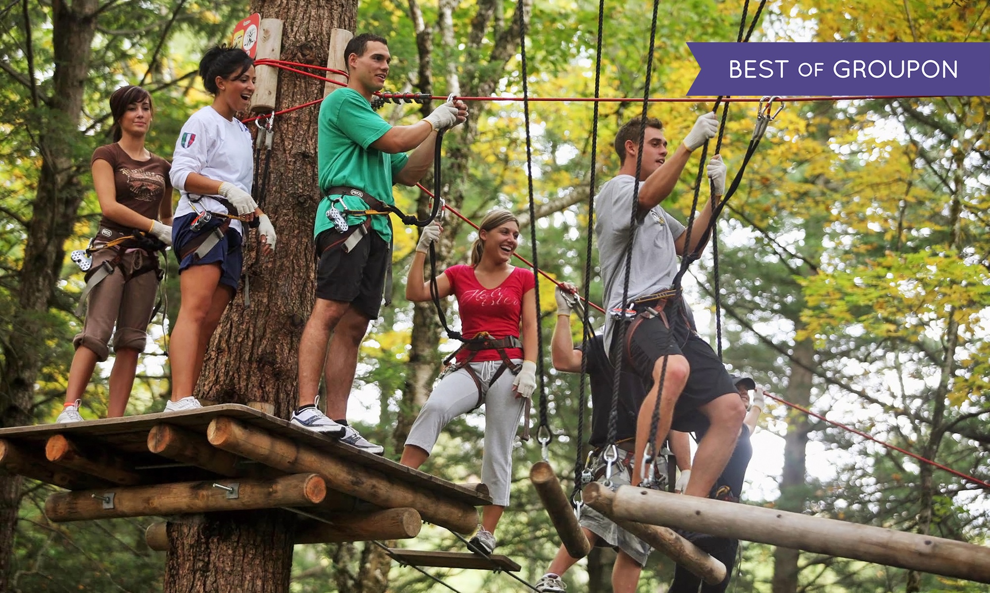 Admission to Orlando's Most Thrilling Tree Top Obstacle Adventure