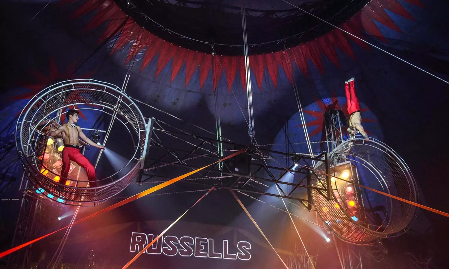 1, 2, 3, 4, or 5 Grand Stand Tickets to Russell's International Circus