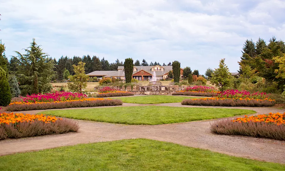 Stay with Optional Dining or Spa Credit at Oregon Garden Resort in Silverton, OR; Dates into December - Primary Image