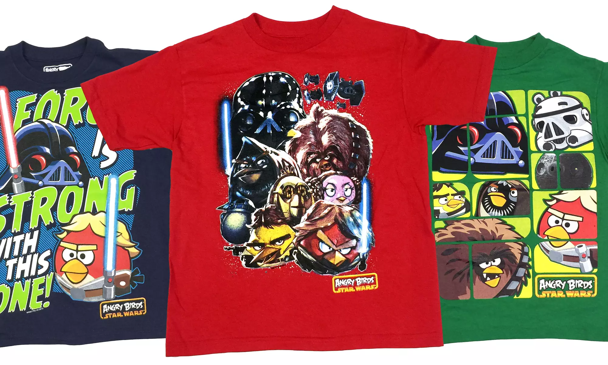Boy's Angry Birds Star Wars T-Shirt - Primary Image