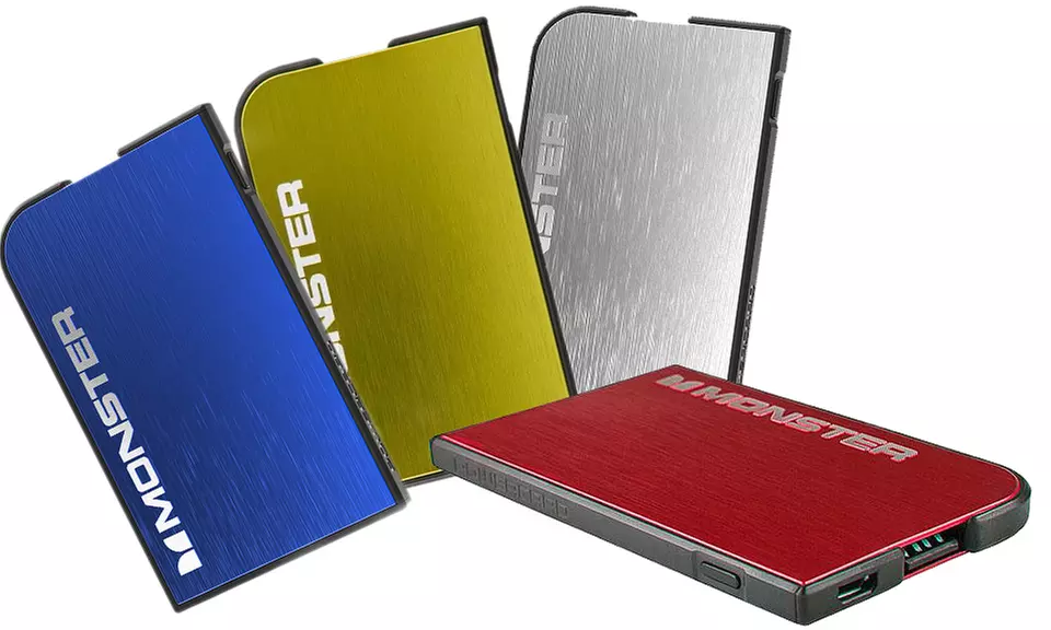 Monster PowerCard Portable Battery and High-Performance Micro USB Cable - Primary Image
