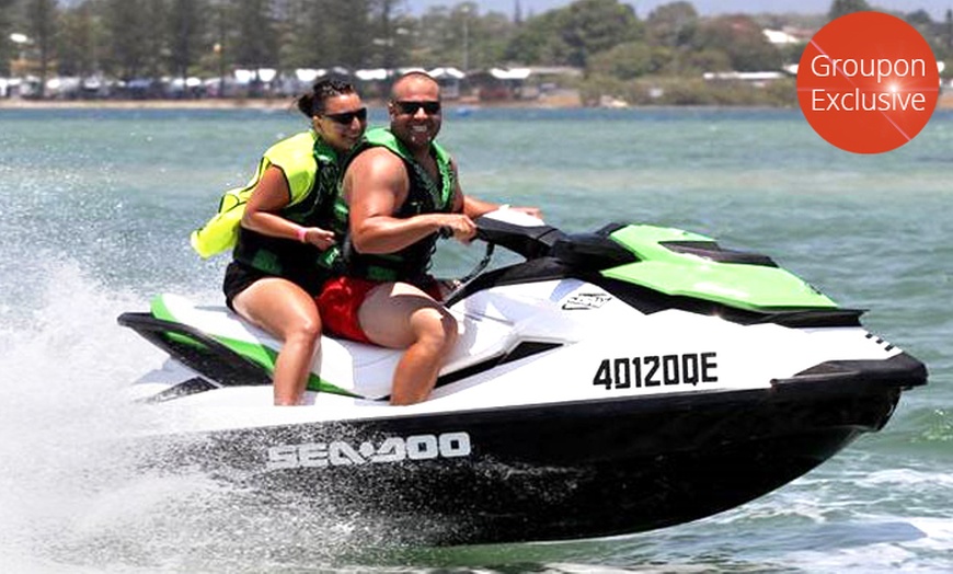 Image 2: Guided Jet Ski Tour for 2 People