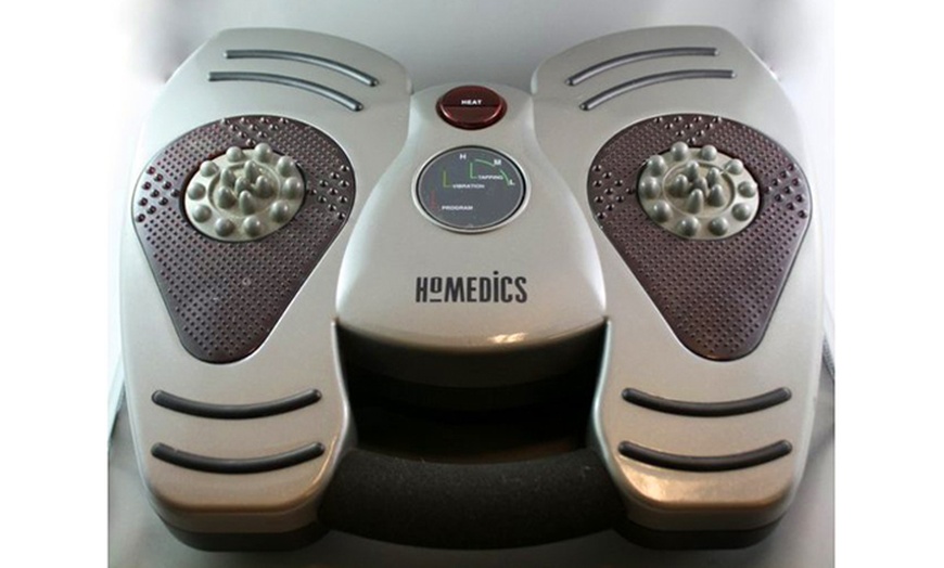 Image 2: HoMedics Tapping Foot Massager