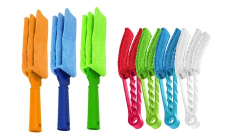 Set di 2 spazzole lavabili pulisci veneziane e caloriferi 