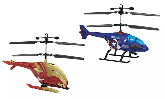 Marvel Iron Man, Captain America, Hulk, or Spiderman 2-Channel HeroCopter Helicopters - Primary Image