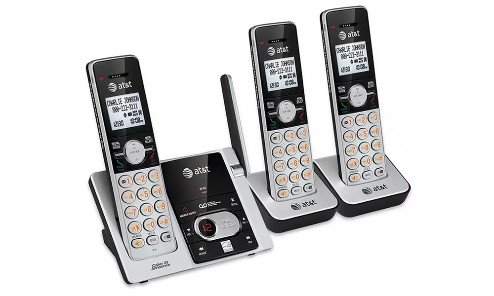 AT&T Cordless Phone System with Answering Machine and Caller ID - Primary Image