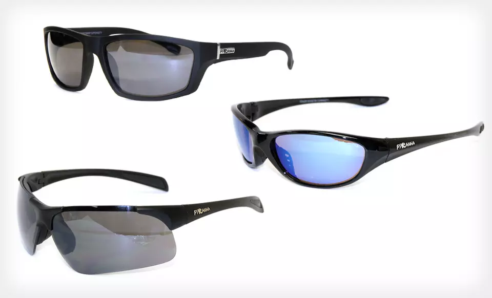 $5.99 for 1 Pair of Piranha Unisex Sunglasses ($14.99 List Price). Multiple Styles Available. Free Returns. - Primary Image