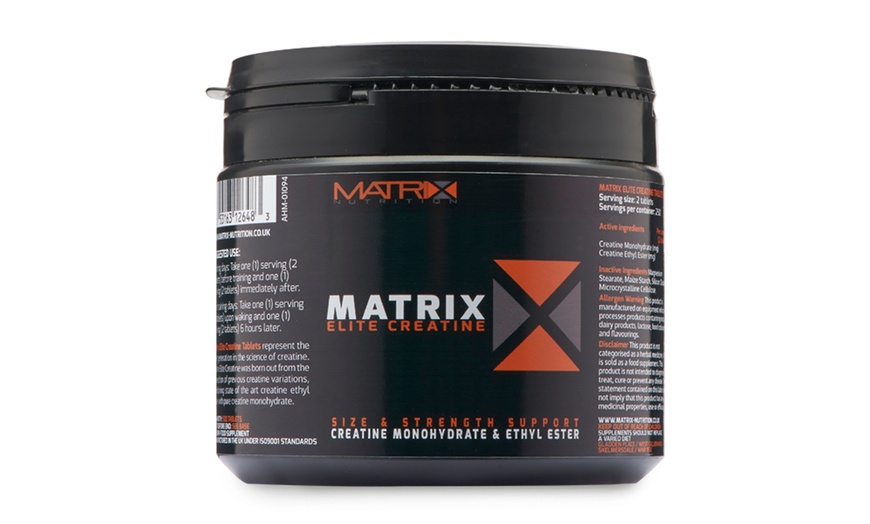 Image 3: Matrix Creatine Tablets