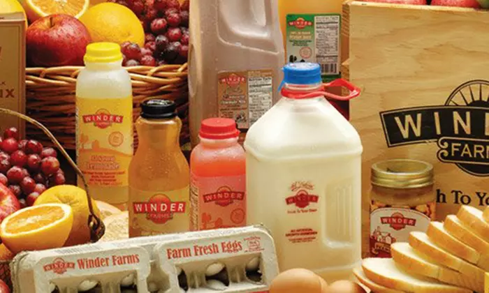 $14 for Two Deliveries of Groceries, Including Waived Delivery Fees, from Winder Farms ($66 Value) - Primary Image