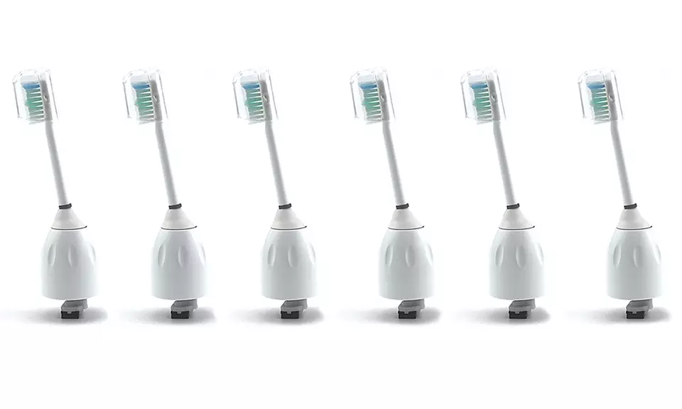 Electric Toothbrush Replacement Heads (4 or 6-Pack) - Second Medium
