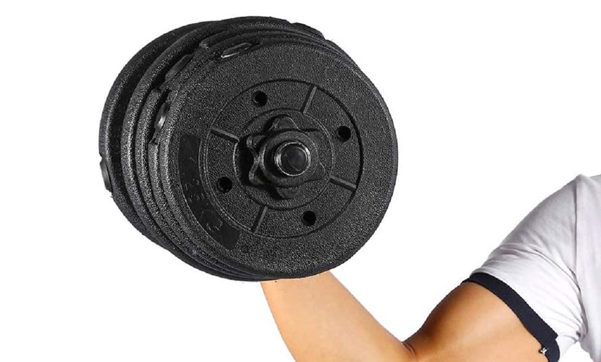 Image 3: 30kg Adjustable Dumbbells