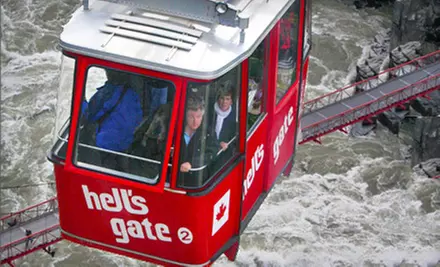 Aerial Tram Ride Over Fraser Canyon and Fudge for Two or Four at Hell's Gate Airtram (Up to 54% Off) - Primary Image