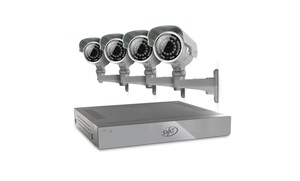 SVAT 8-Channel Smart Security DVR System with 4 Hi-Res Cameras