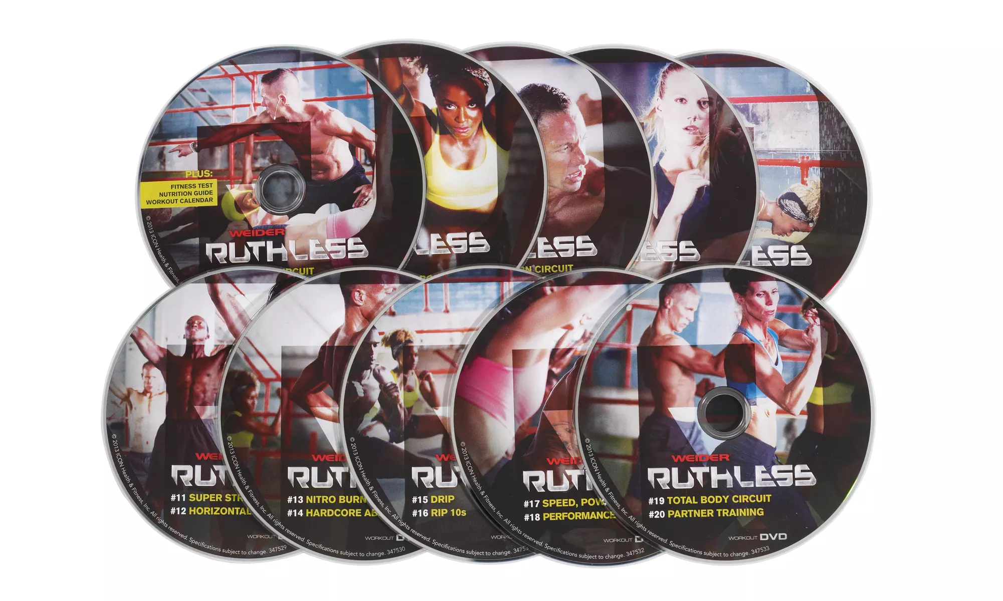 Weider Ruthless Exercise DVD Kit - Second Medium