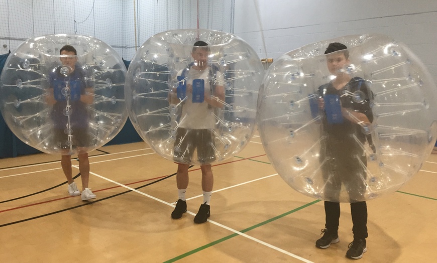 Image 1: Zorb Football Game