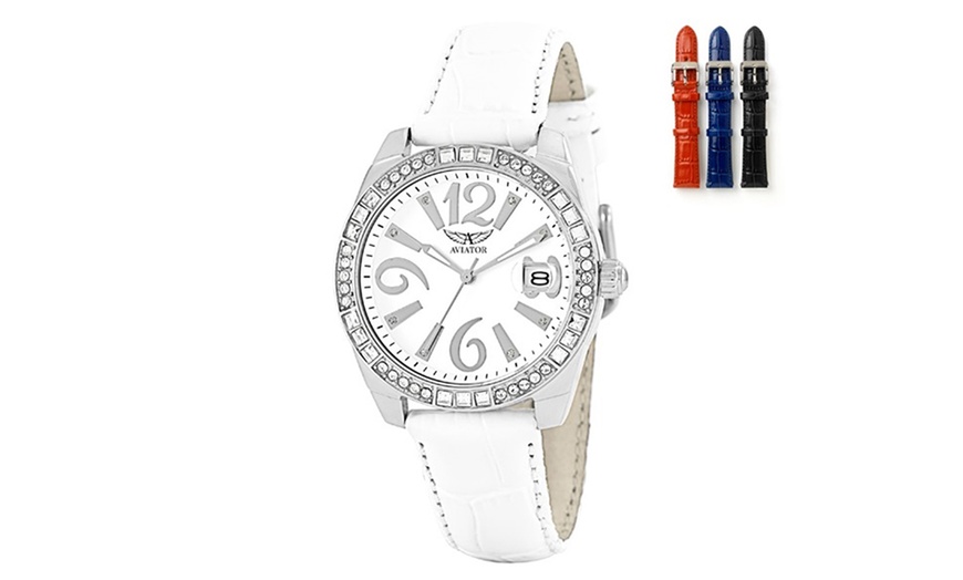 Image 15: Aviator Ladies' Wrist Watch