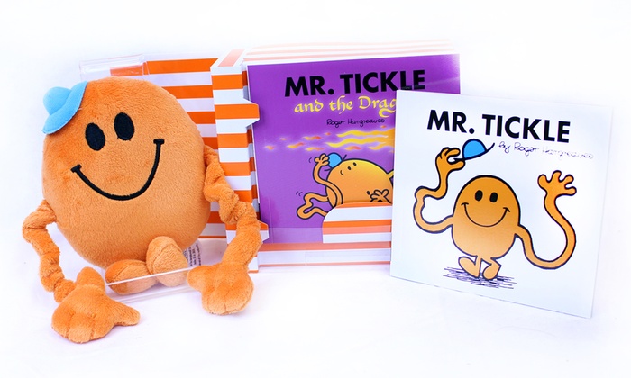 Mr Tickle Toy and 2 Book Set | Groupon Goods