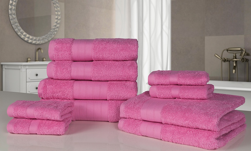 Image 13: 10-Piece Egyptian Cotton Towel