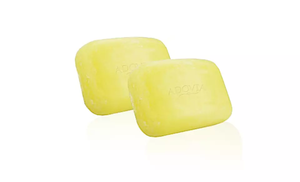 2-Pack of Adovia Natural-Sulfur Soap - Primary Image
