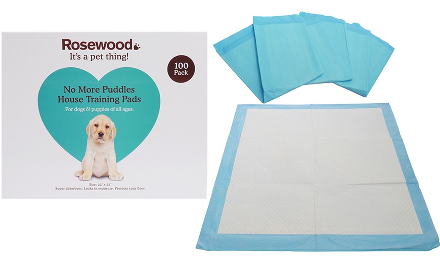 Image 1: 100-Pack of Puppy Pads