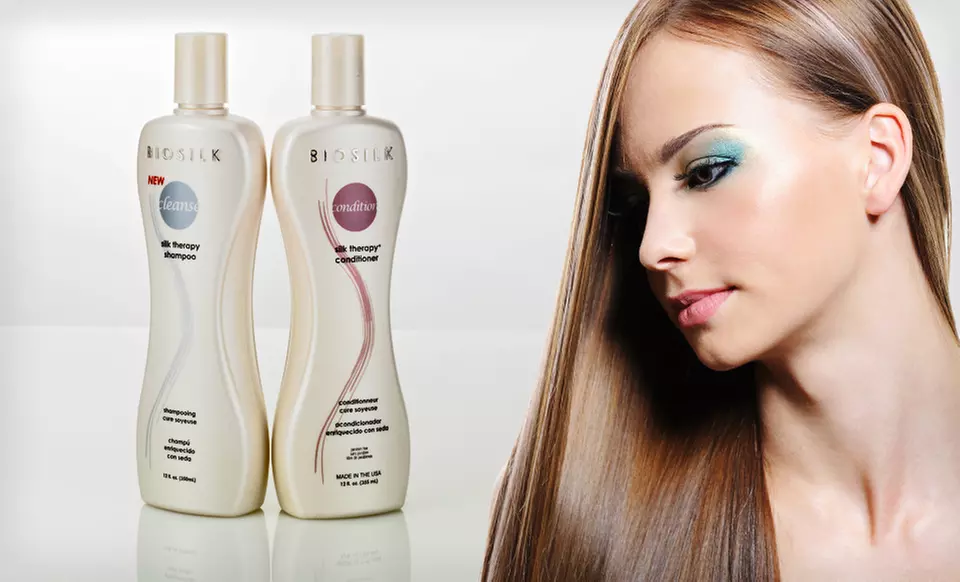 $19 for BioSilk Silk Therapy Shampoo and Conditioner ($27.50 List Price). Free Shipping. - Primary Image