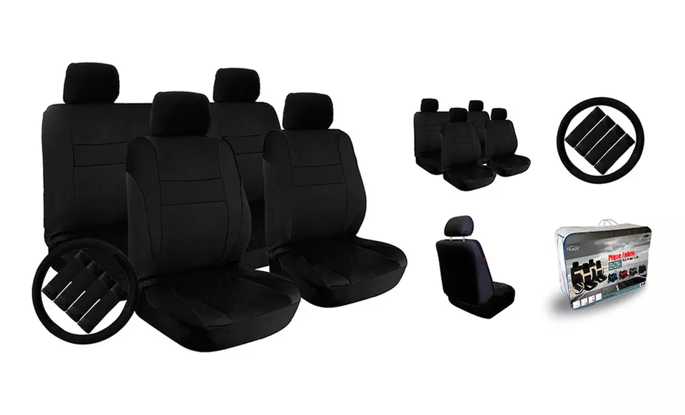 Fabric Auto Interior Cover Set Multiple Colors. Free Returns. - Second Medium