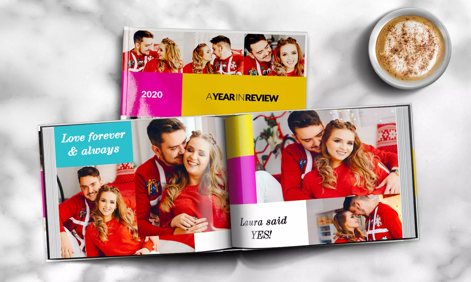 One A5 or Up to Three A4 Hardcover Photo Books or Albums with Up to 200 Pages from Printerpix (Up to 90% Off) - Primary Image